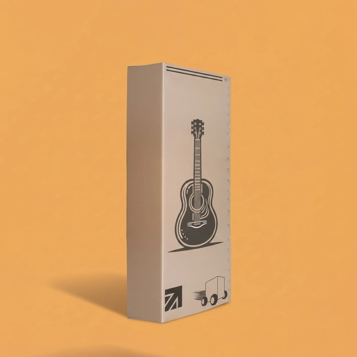Guitar Cardboard Box
